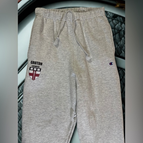 Vintage Champion Groton Lacrosse Sweatpants - Picture 2 of 8